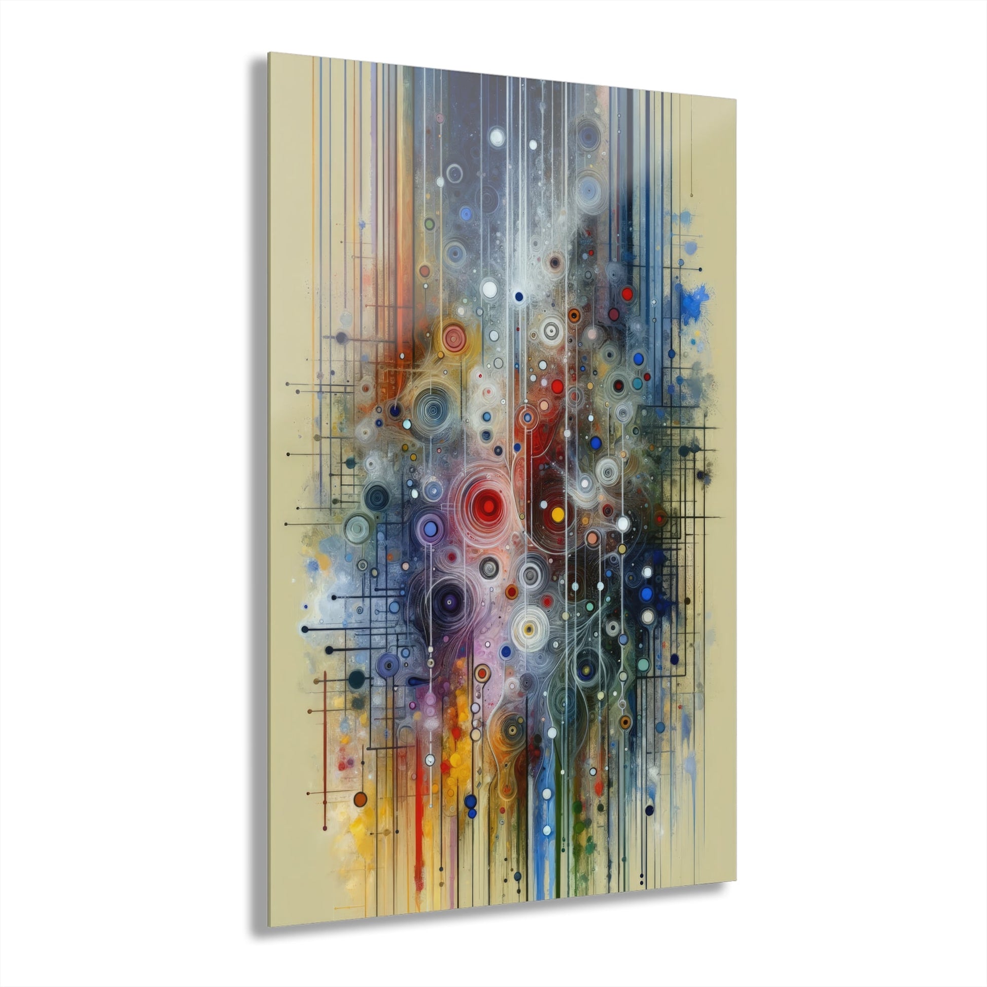 Awakenings Interconnectedness Tachism Acrylic Prints (French Cleat Hanging) - ATUH.ART