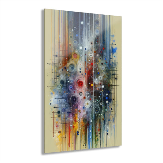 Awakenings Interconnectedness Tachism Acrylic Prints (French Cleat Hanging) - ATUH.ART
