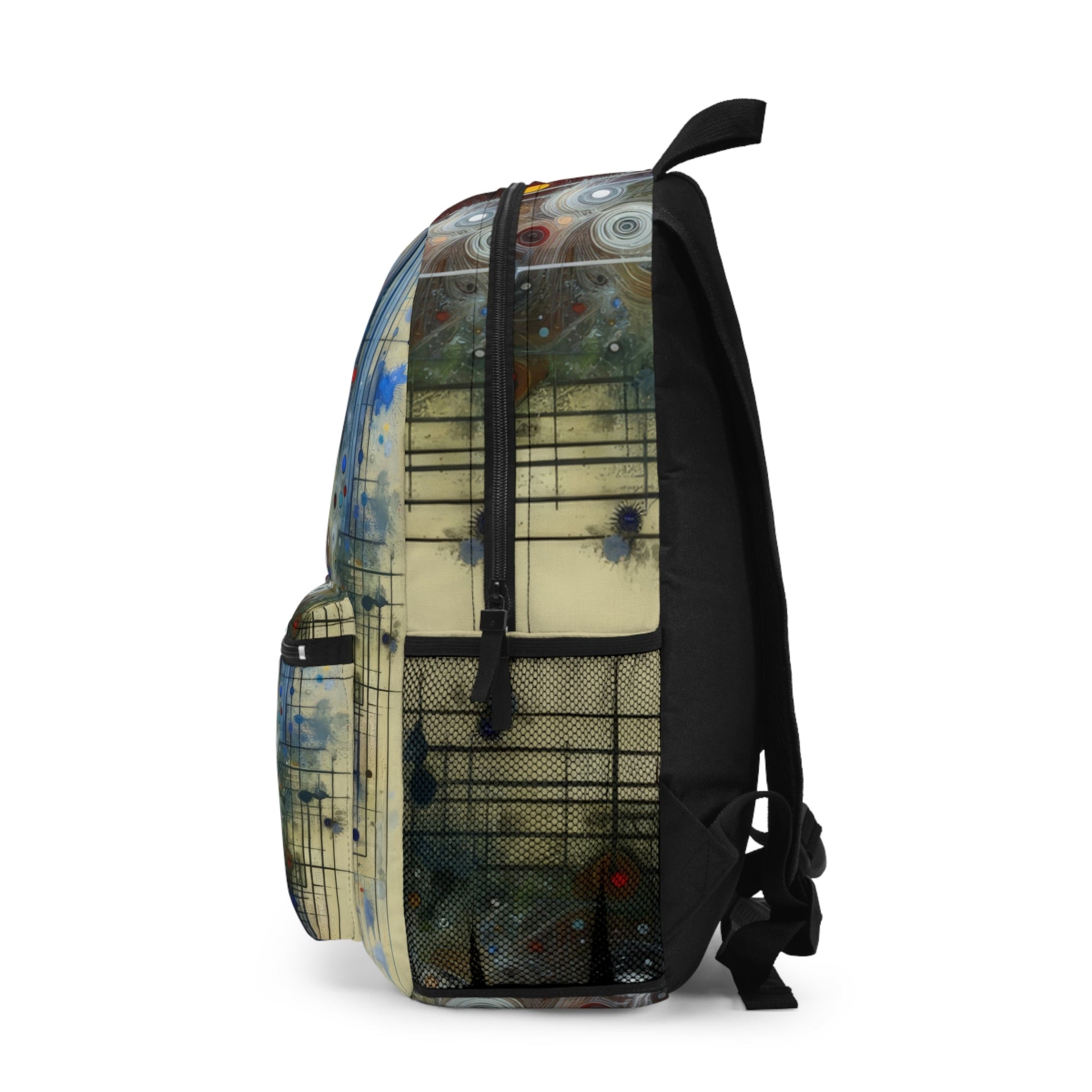 Awakenings Interconnectedness Tachism Backpack - ATUH.ART