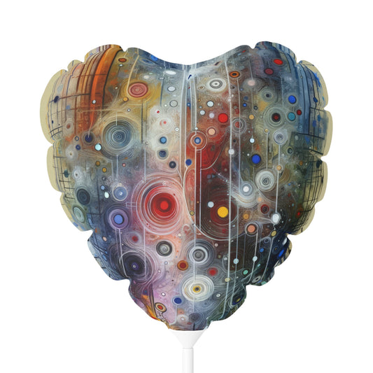 Awakenings Interconnectedness Tachism Balloon (Round and Heart-shaped), 11" - ATUH.ART