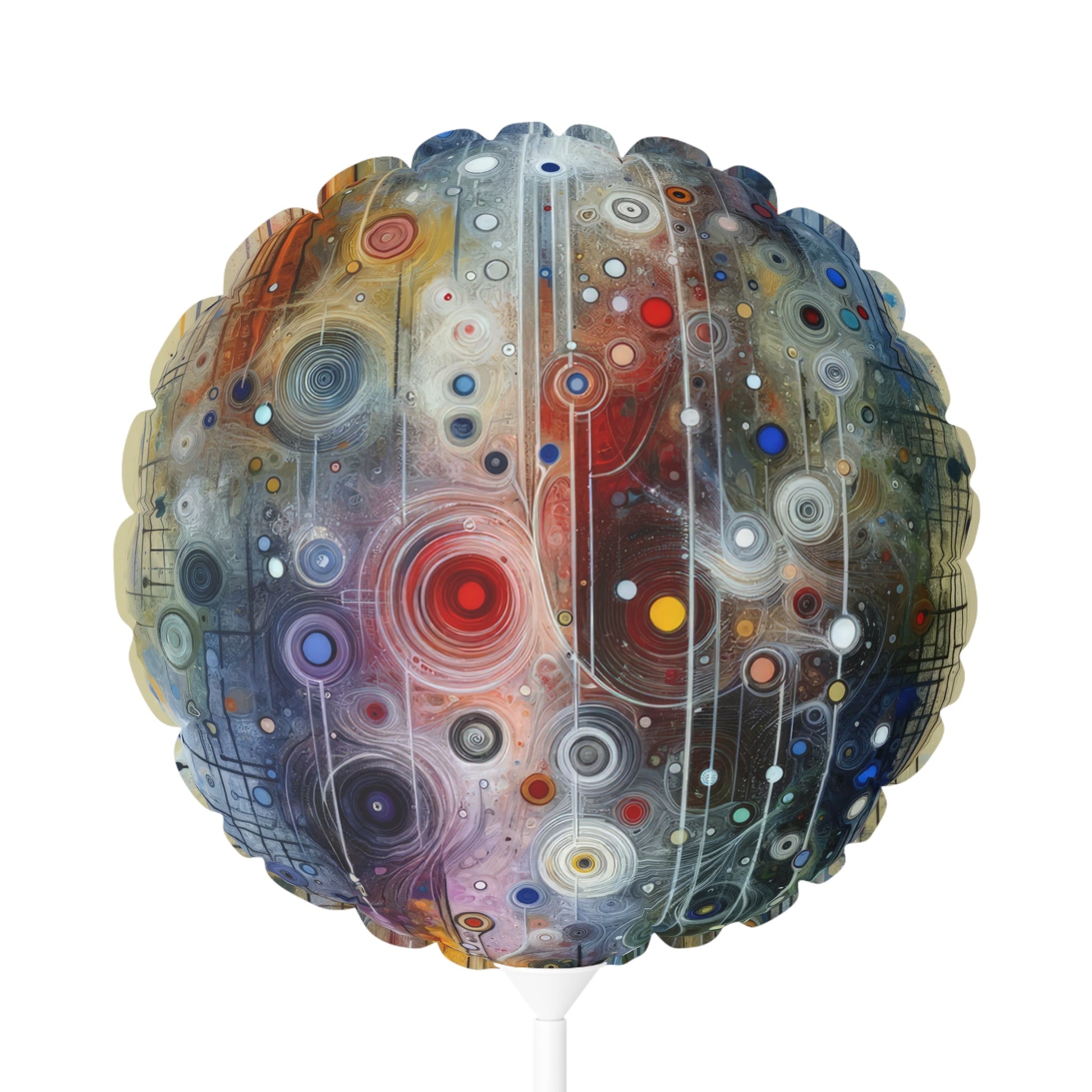 Awakenings Interconnectedness Tachism Balloon (Round and Heart-shaped), 11" - ATUH.ART