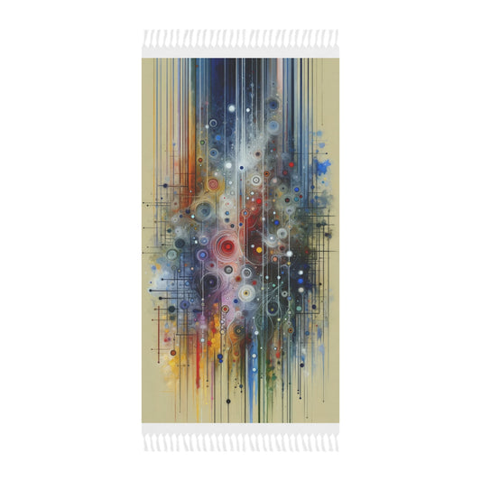 Awakenings Interconnectedness Tachism Boho Beach Cloth - ATUH.ART
