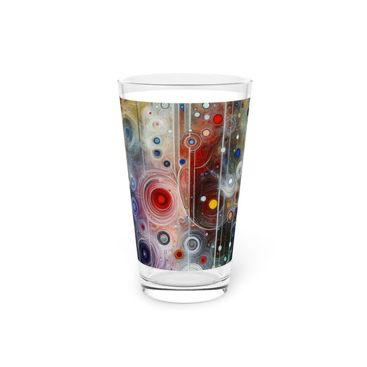 Awakenings Interconnectedness Tachism Pint Glass, 16oz - ATUH.ART