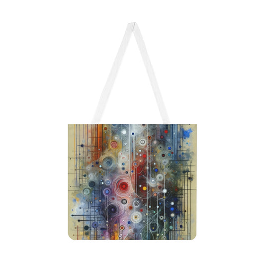 Awakenings Interconnectedness Tachism Shoulder Tote Bag (AOP) - ATUH.ART