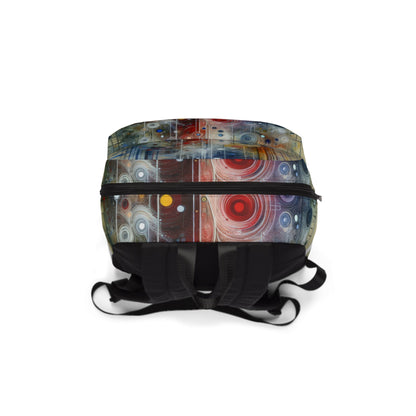 Awakenings Interconnectedness Tachism Unisex Classic Backpack - ATUH.ART