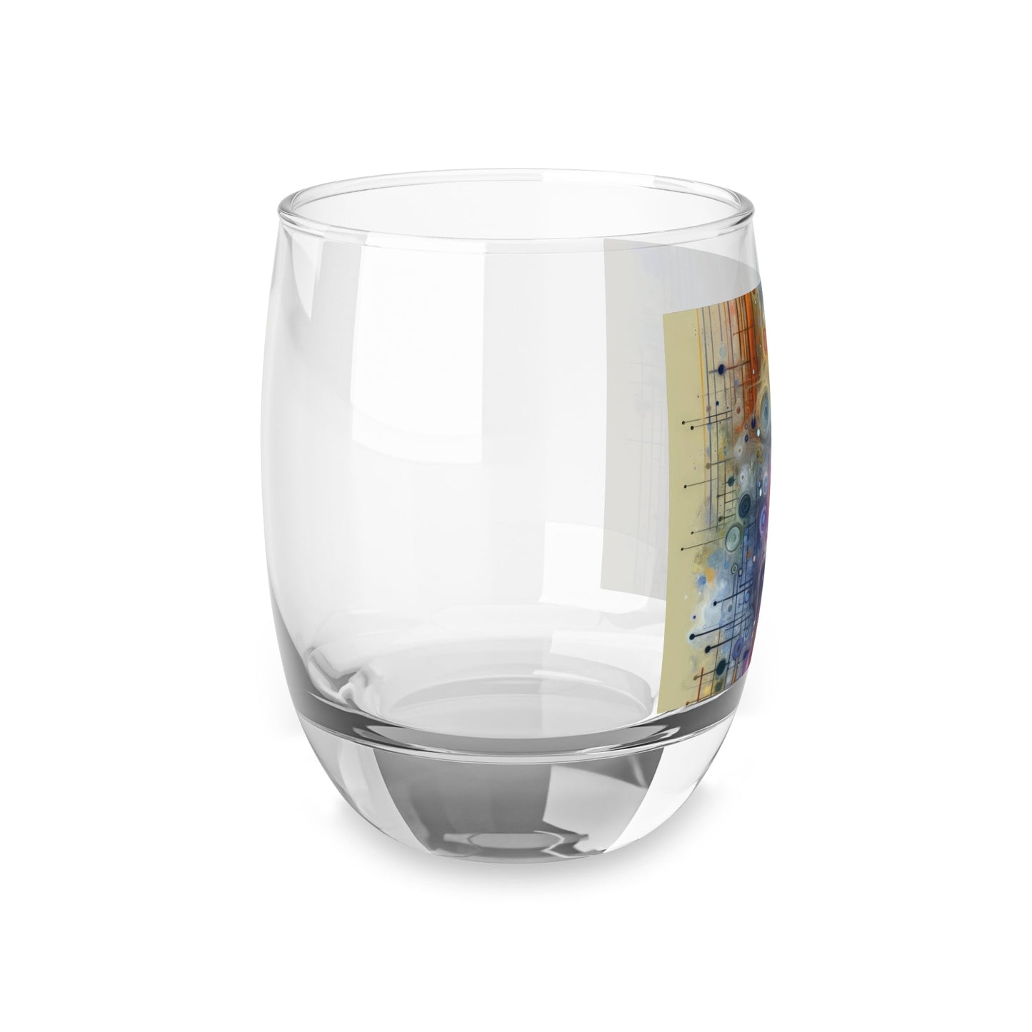 Awakenings Interconnectedness Tachism Whiskey Glass - ATUH.ART