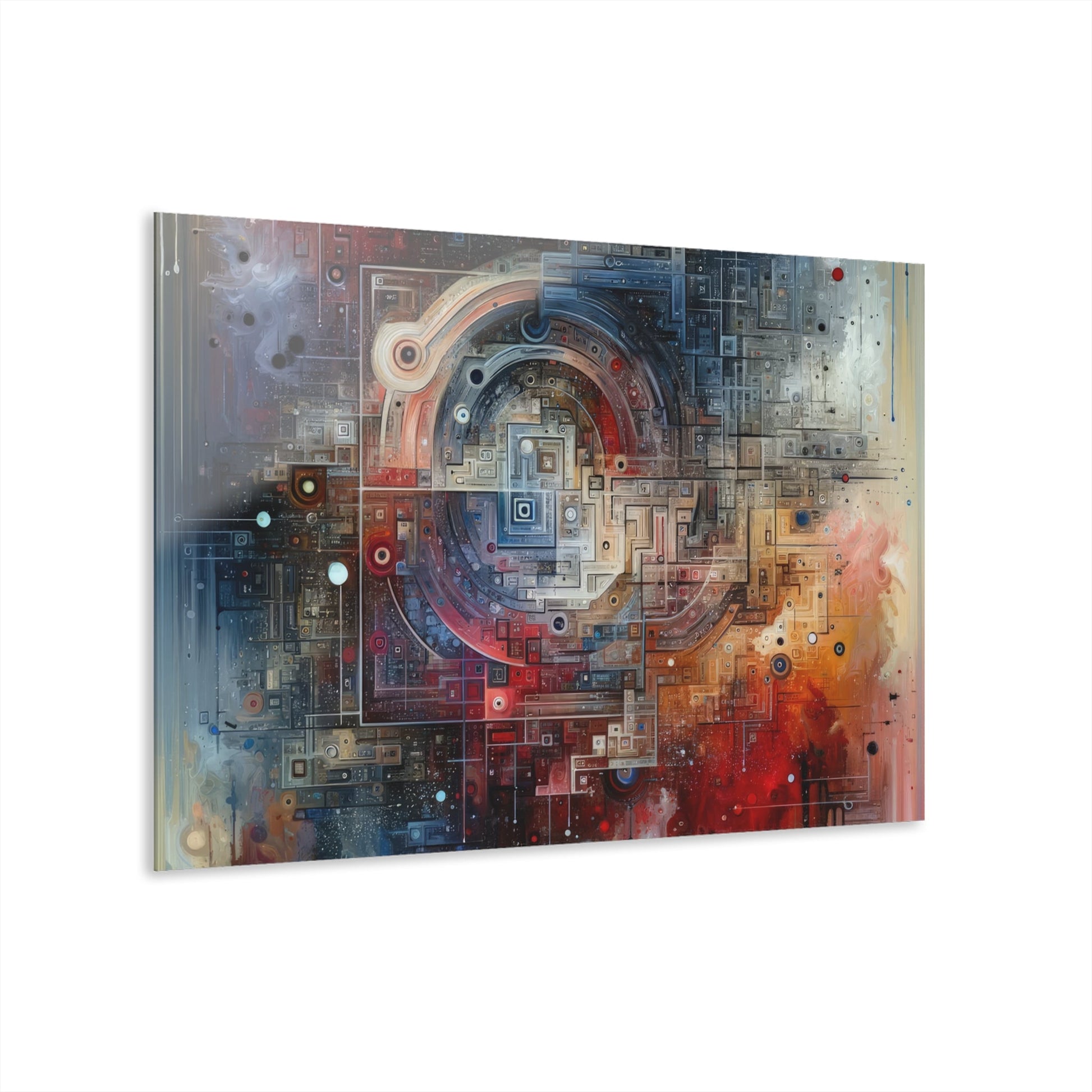 Awareness Algorithm Tachism Acrylic Prints (French Cleat Hanging) - ATUH.ART