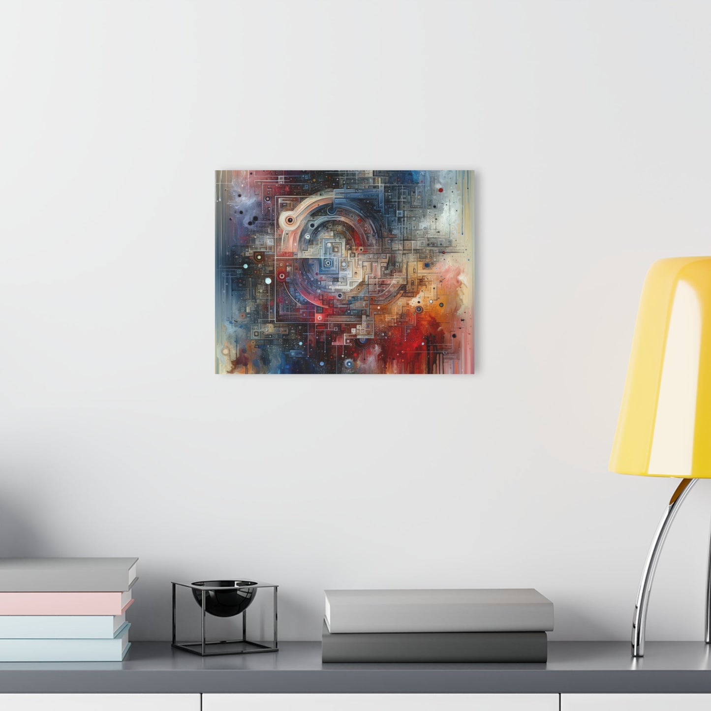 Awareness Algorithm Tachism Acrylic Prints (French Cleat Hanging) - ATUH.ART