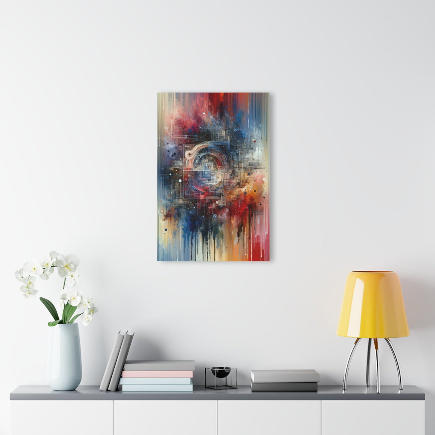 Awareness Algorithm Tachism Acrylic Prints (French Cleat Hanging) - ATUH.ART