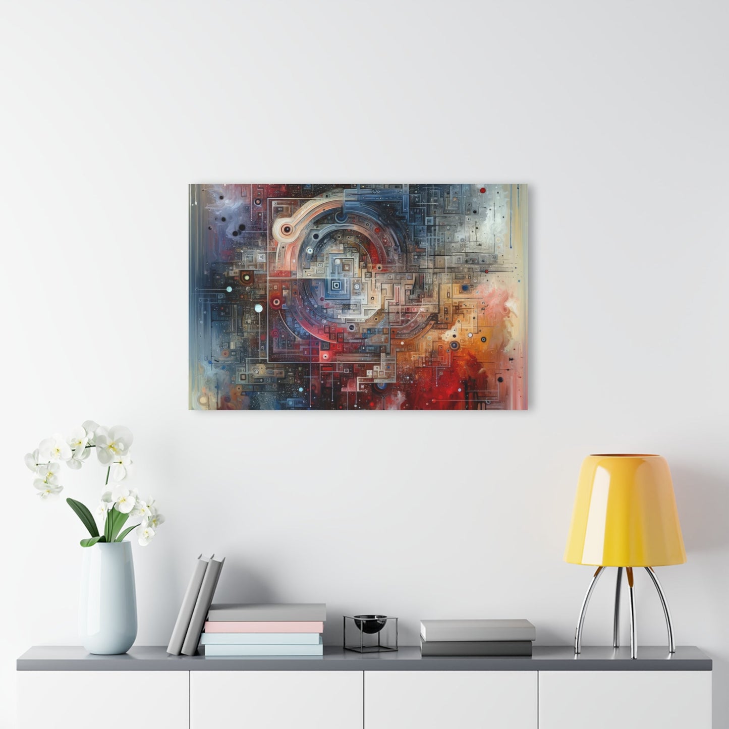 Awareness Algorithm Tachism Acrylic Prints (French Cleat Hanging) - ATUH.ART