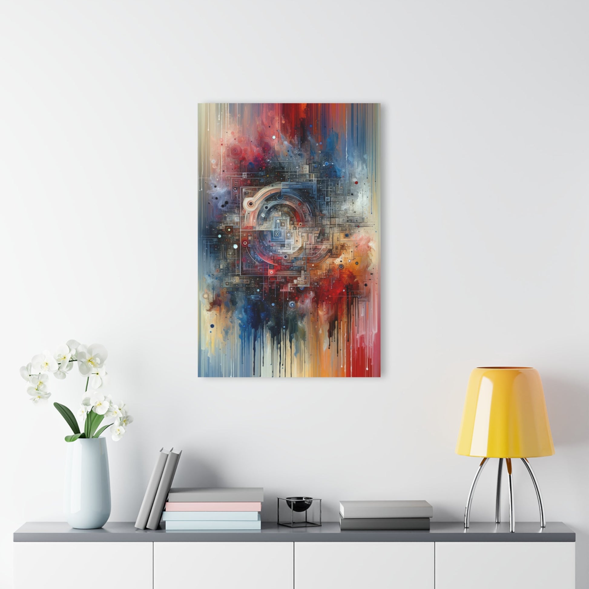 Awareness Algorithm Tachism Acrylic Prints (French Cleat Hanging) - ATUH.ART