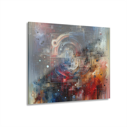 Awareness Algorithm Tachism Acrylic Prints (French Cleat Hanging) - ATUH.ART