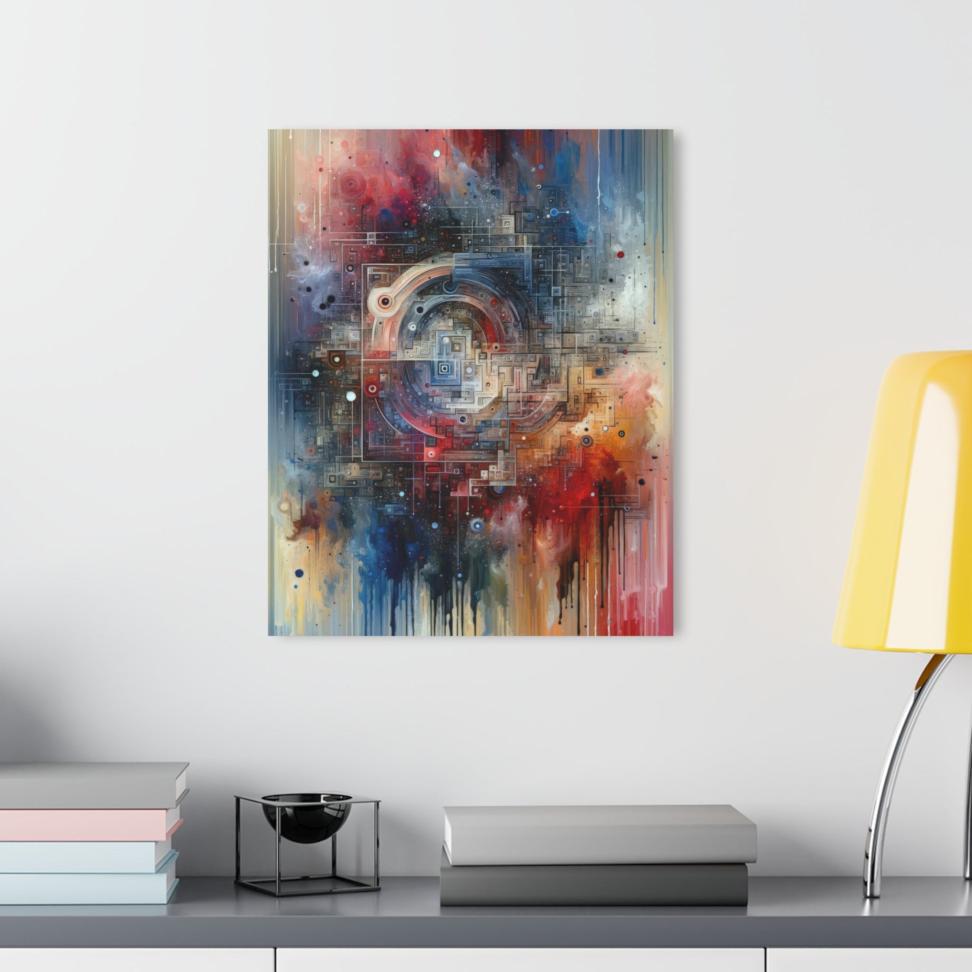 Awareness Algorithm Tachism Acrylic Prints (French Cleat Hanging) - ATUH.ART