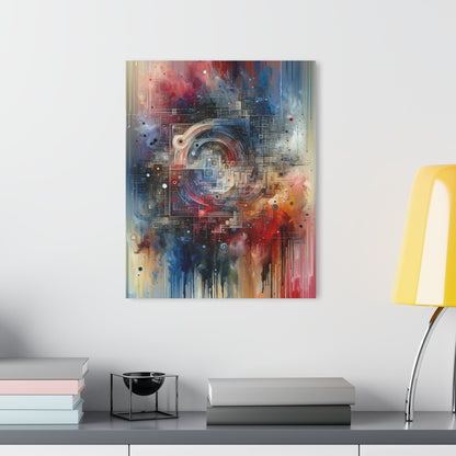 Awareness Algorithm Tachism Acrylic Prints (French Cleat Hanging) - ATUH.ART