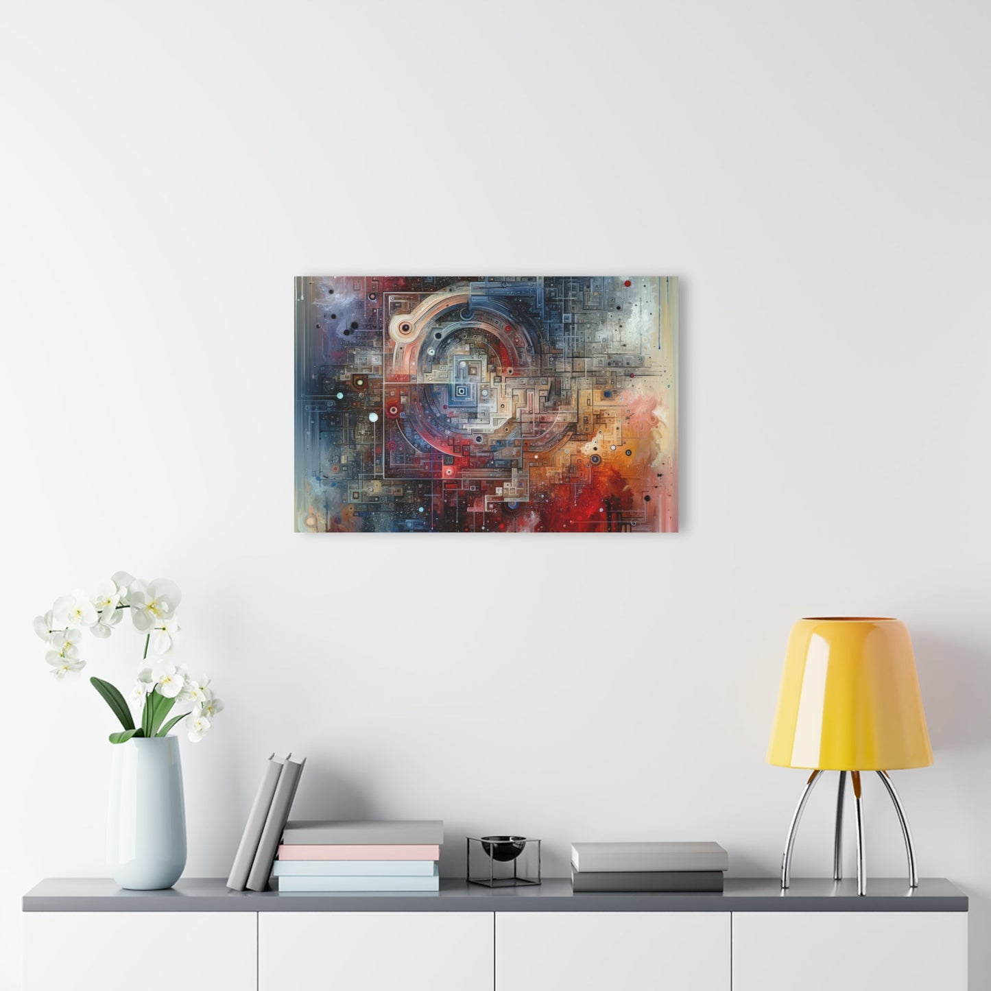 Awareness Algorithm Tachism Acrylic Prints (French Cleat Hanging) - ATUH.ART