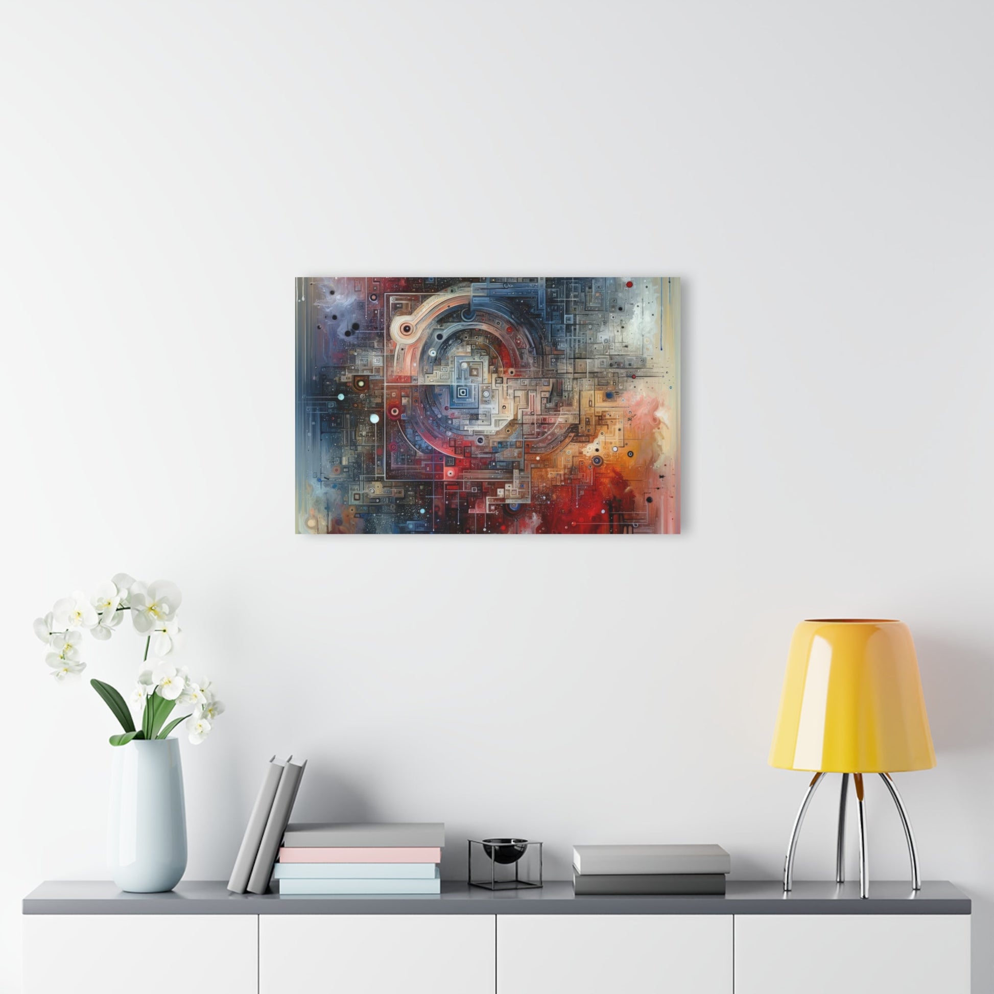 Awareness Algorithm Tachism Acrylic Prints (French Cleat Hanging) - ATUH.ART