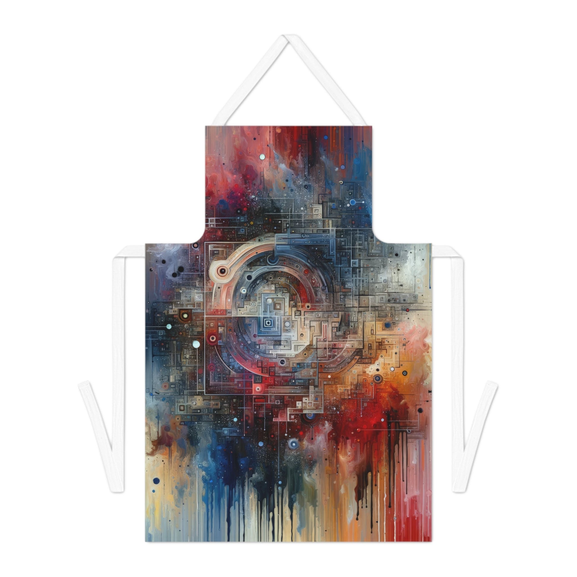 Awareness Algorithm Tachism Adult Apron (AOP) - ATUH.ART