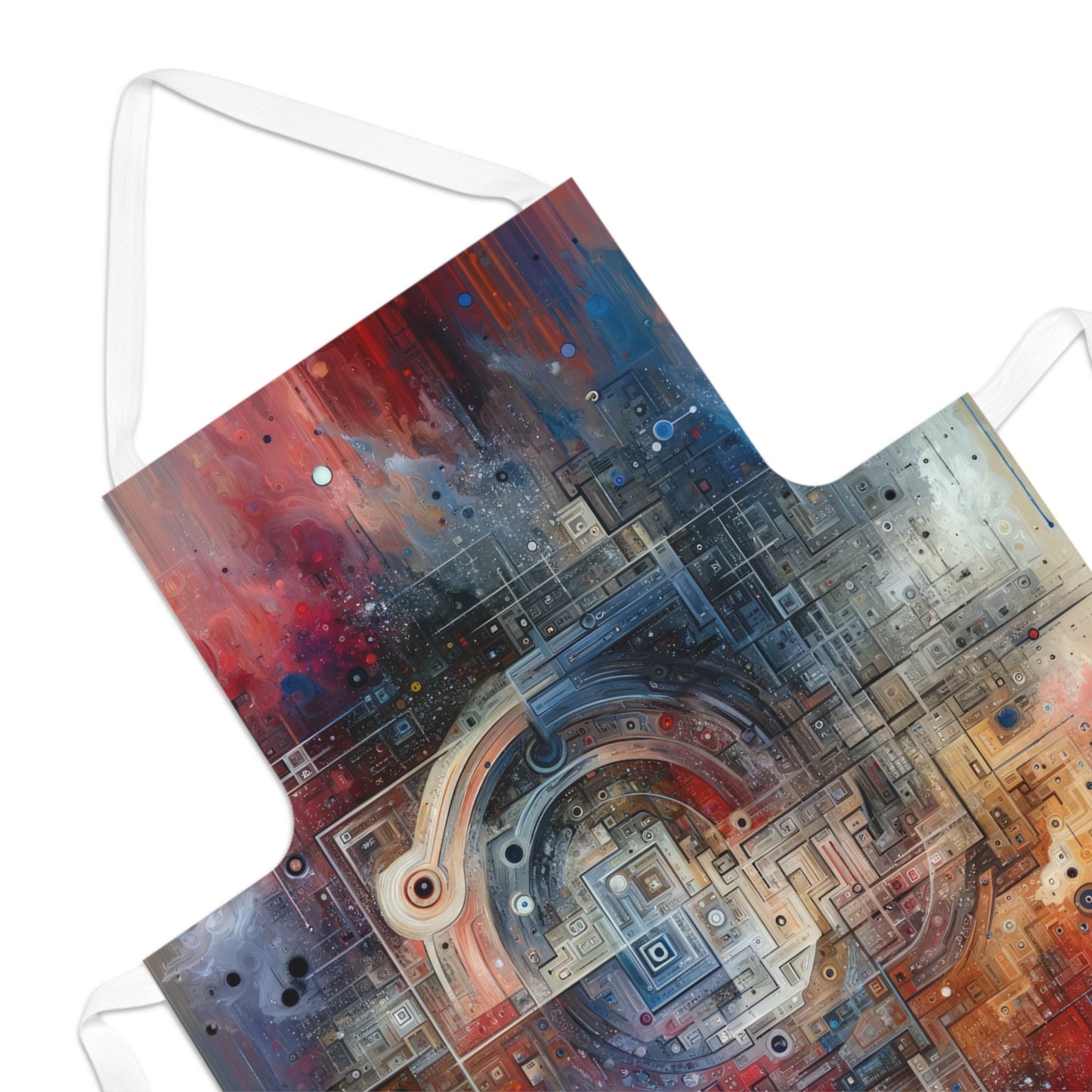 Awareness Algorithm Tachism Adult Apron (AOP) - ATUH.ART