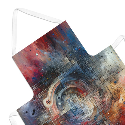 Awareness Algorithm Tachism Adult Apron (AOP) - ATUH.ART
