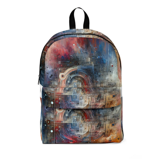 Awareness Algorithm Tachism Unisex Classic Backpack - ATUH.ART