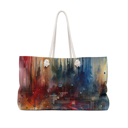 Awareness Algorithm Tachism Weekender Bag - ATUH.ART