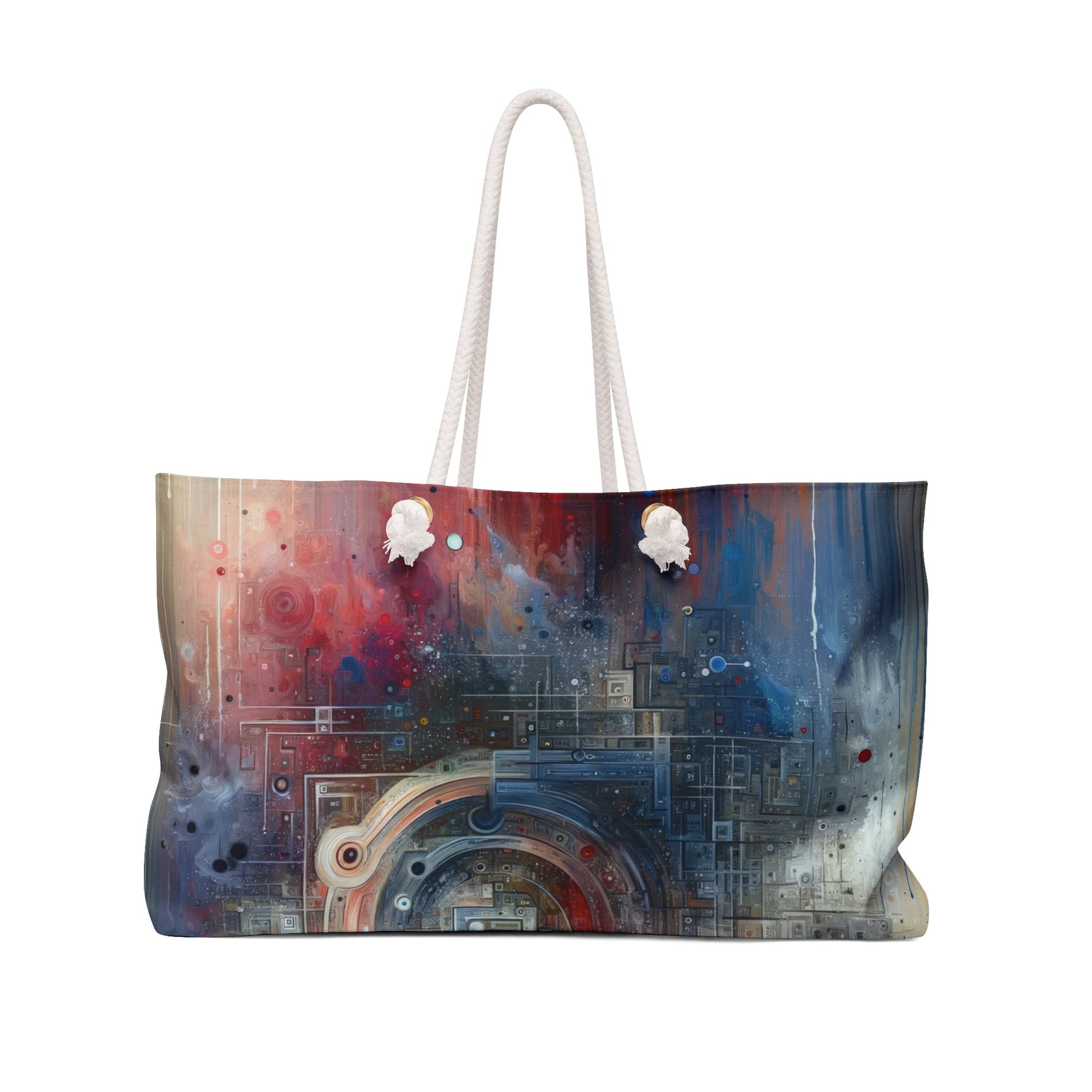 Awareness Algorithm Tachism Weekender Bag - ATUH.ART