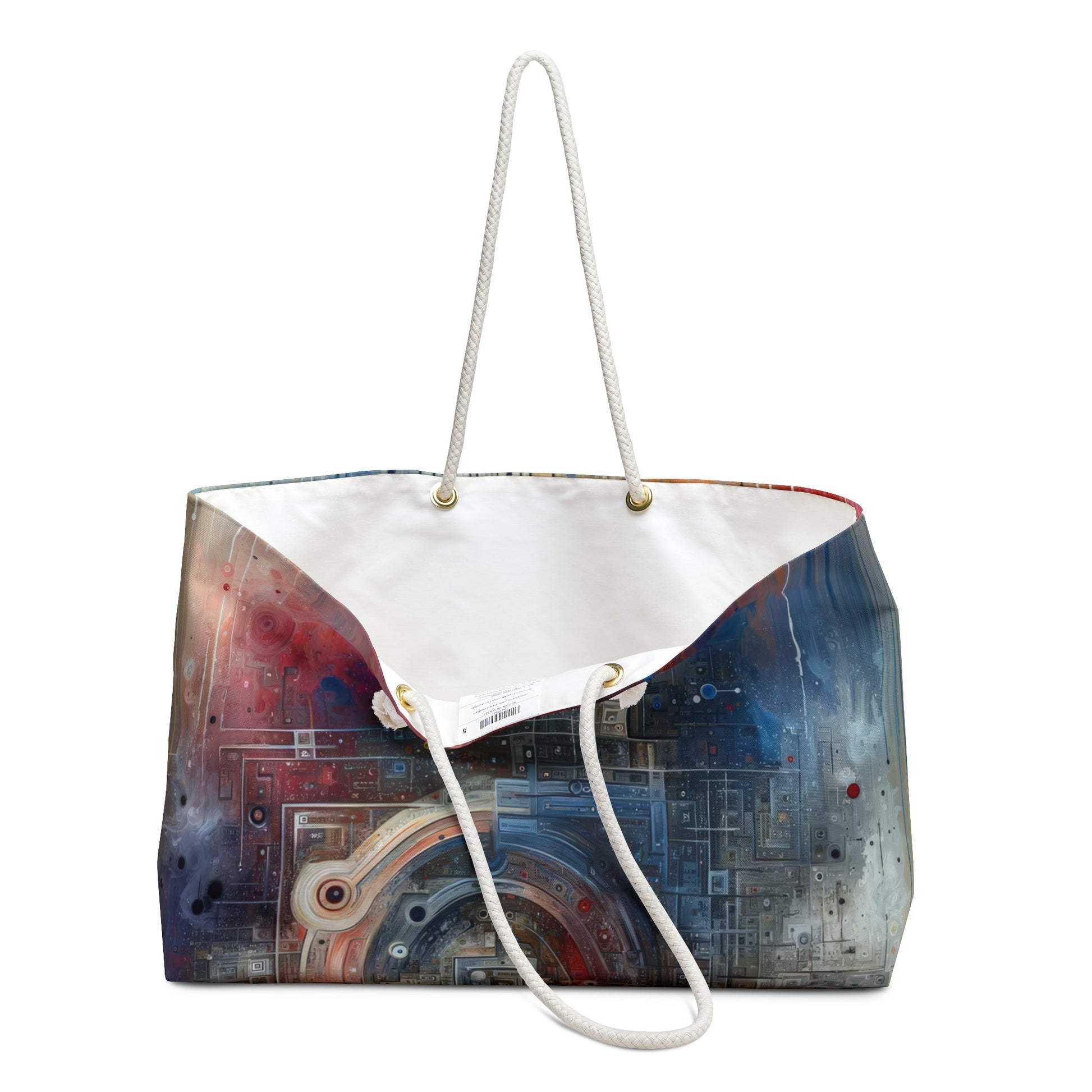 Awareness Algorithm Tachism Weekender Bag - ATUH.ART