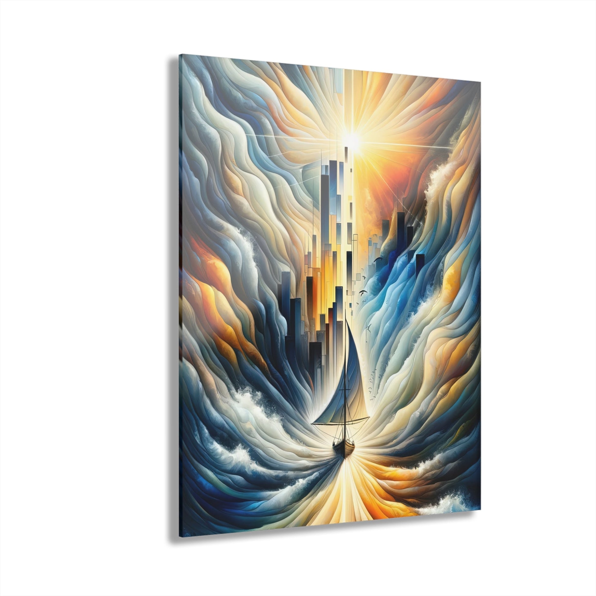 Beacon Sail Change Acrylic Prints (French Cleat Hanging) - ATUH.ART