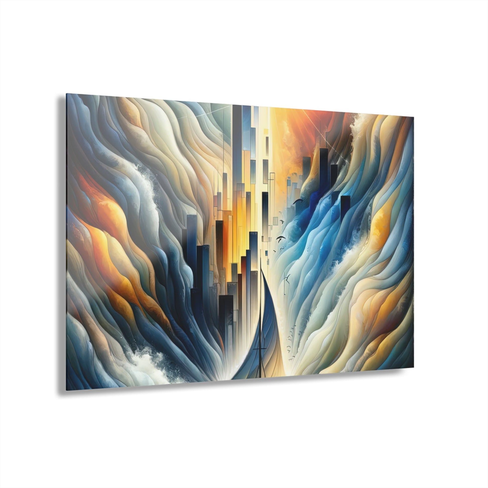 Beacon Sail Change Acrylic Prints (French Cleat Hanging) - ATUH.ART