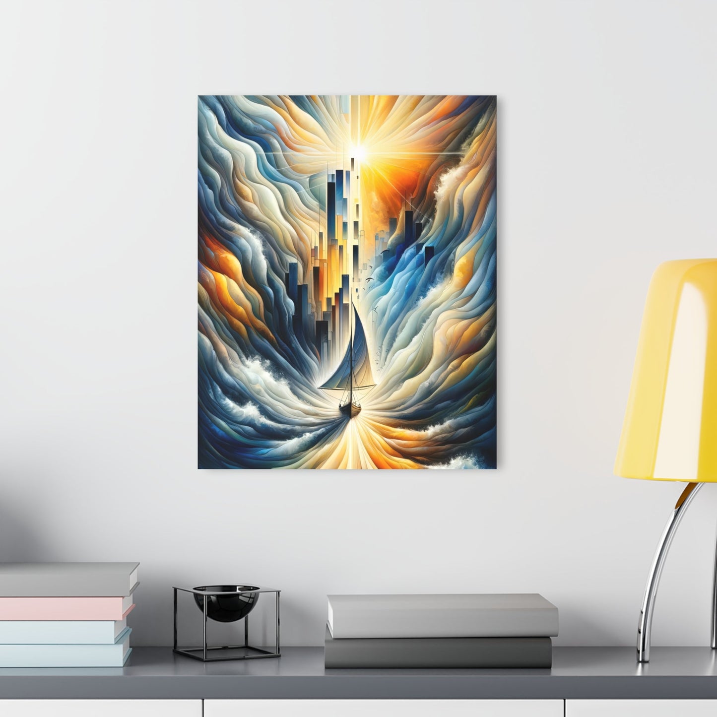 Beacon Sail Change Acrylic Prints (French Cleat Hanging) - ATUH.ART