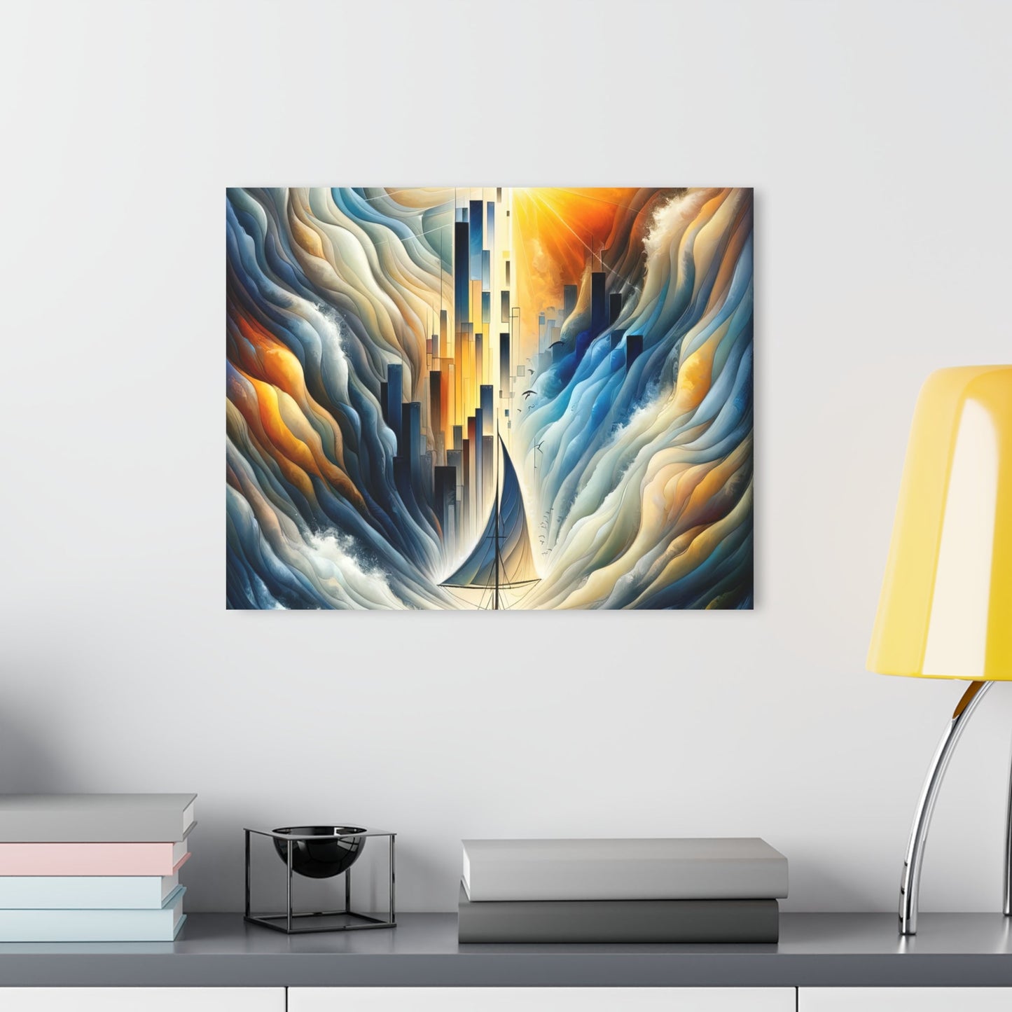 Beacon Sail Change Acrylic Prints (French Cleat Hanging) - ATUH.ART