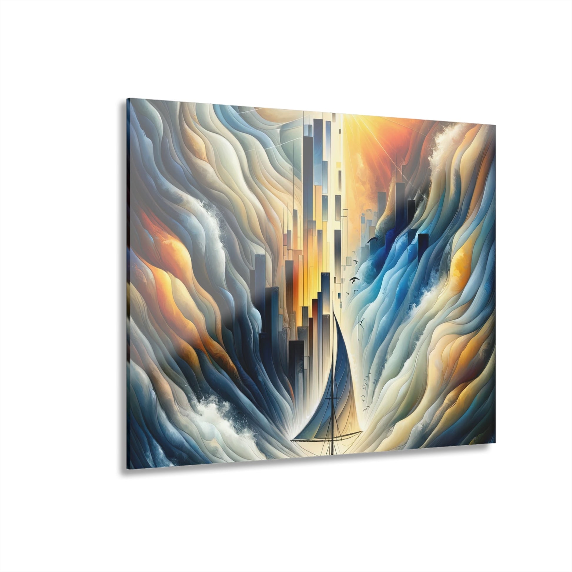Beacon Sail Change Acrylic Prints (French Cleat Hanging) - ATUH.ART