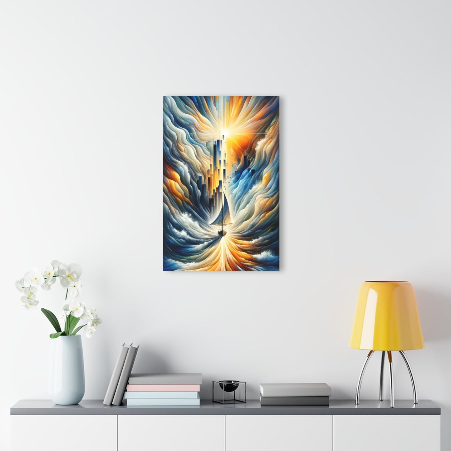 Beacon Sail Change Acrylic Prints (French Cleat Hanging) - ATUH.ART