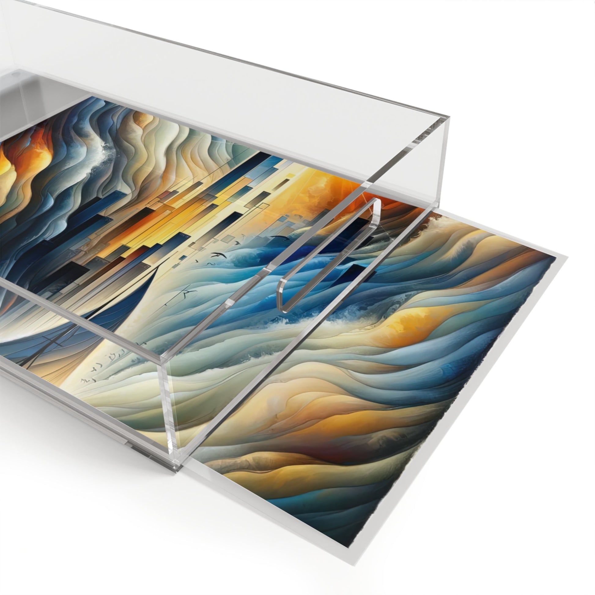 Beacon Sail Change Acrylic Serving Tray - ATUH.ART