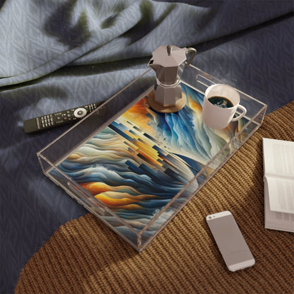 Beacon Sail Change Acrylic Serving Tray - ATUH.ART