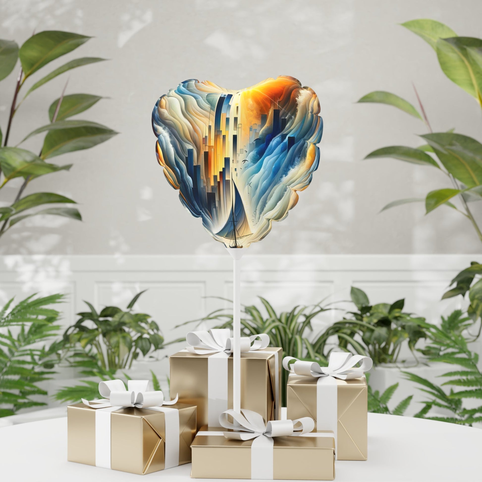 Beacon Sail Change Balloon (Round and Heart-shaped), 11" - ATUH.ART