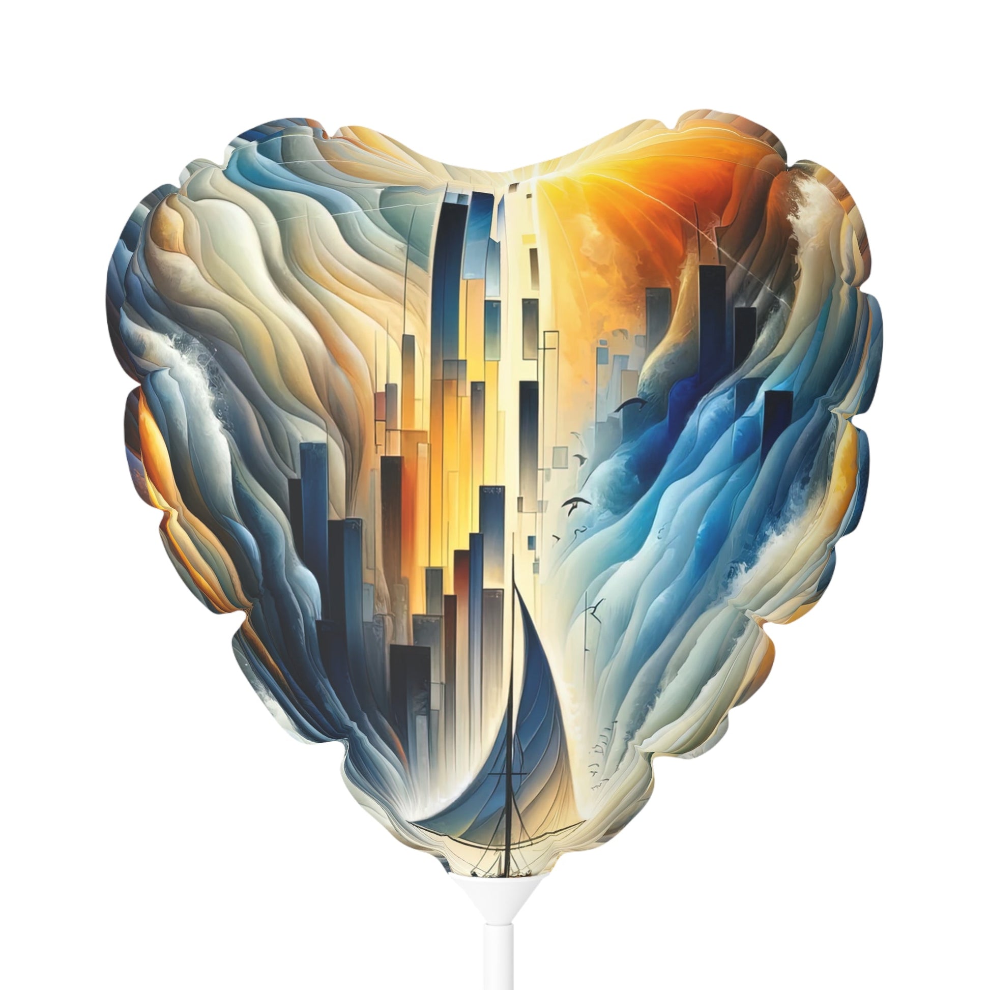 Beacon Sail Change Balloon (Round and Heart-shaped), 11" - ATUH.ART