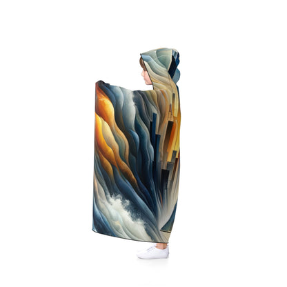 Beacon Sail Change Hooded Blanket - ATUH.ART