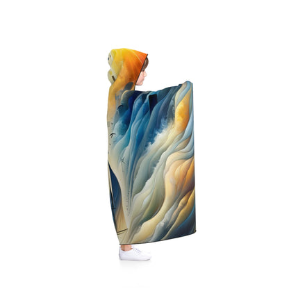 Beacon Sail Change Hooded Blanket - ATUH.ART