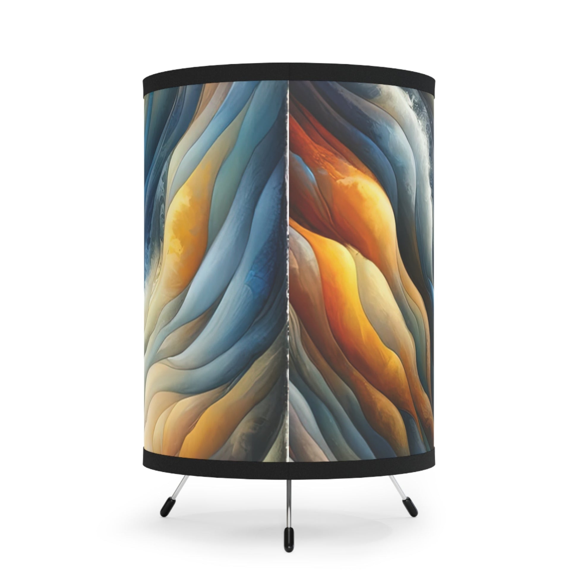 Beacon Sail Change Tripod Lamp with High-Res Printed Shade, US\CA plug - ATUH.ART