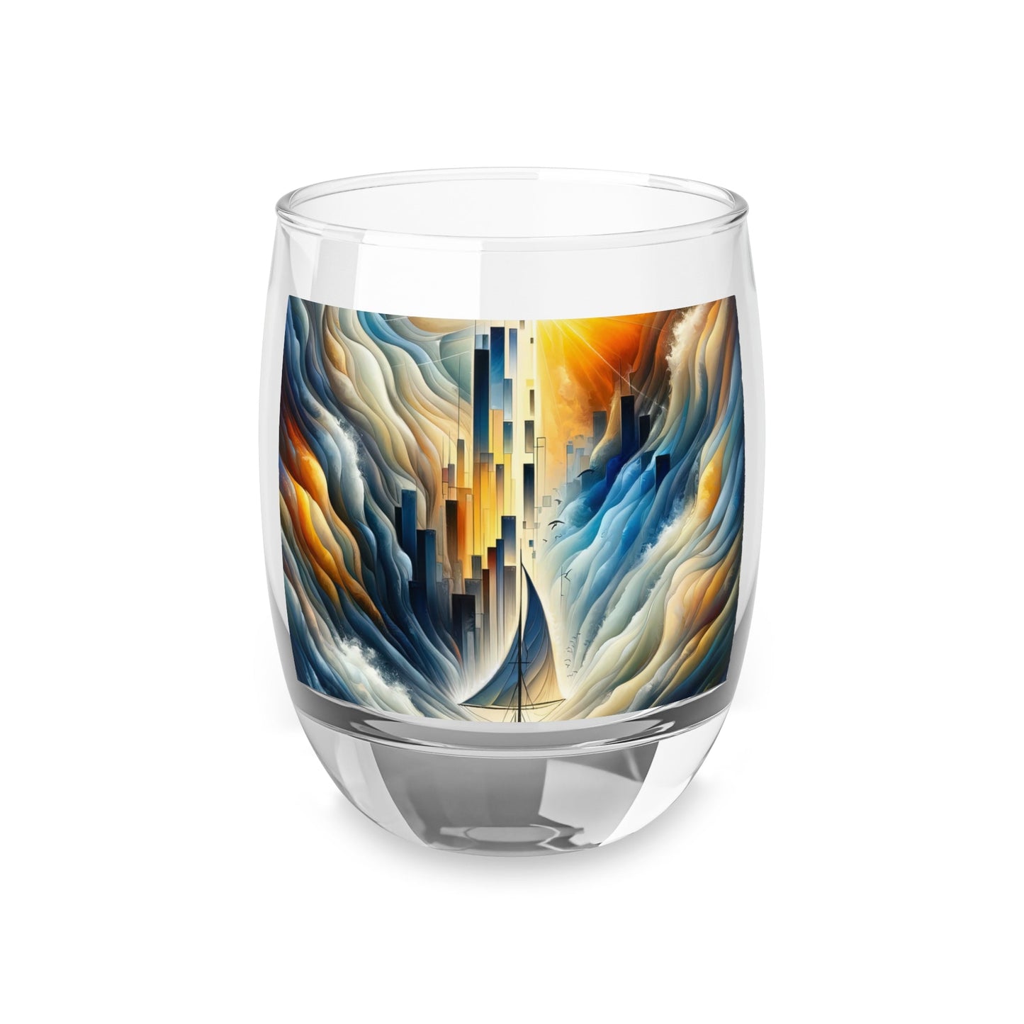 Beacon Sail Change Whiskey Glass - ATUH.ART