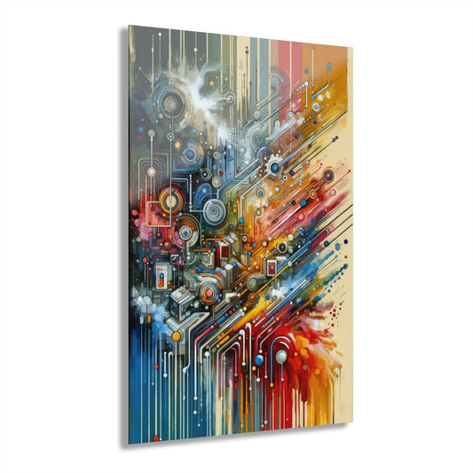 Beliefs Systems Intersection Acrylic Prints (French Cleat Hanging) - ATUH.ART