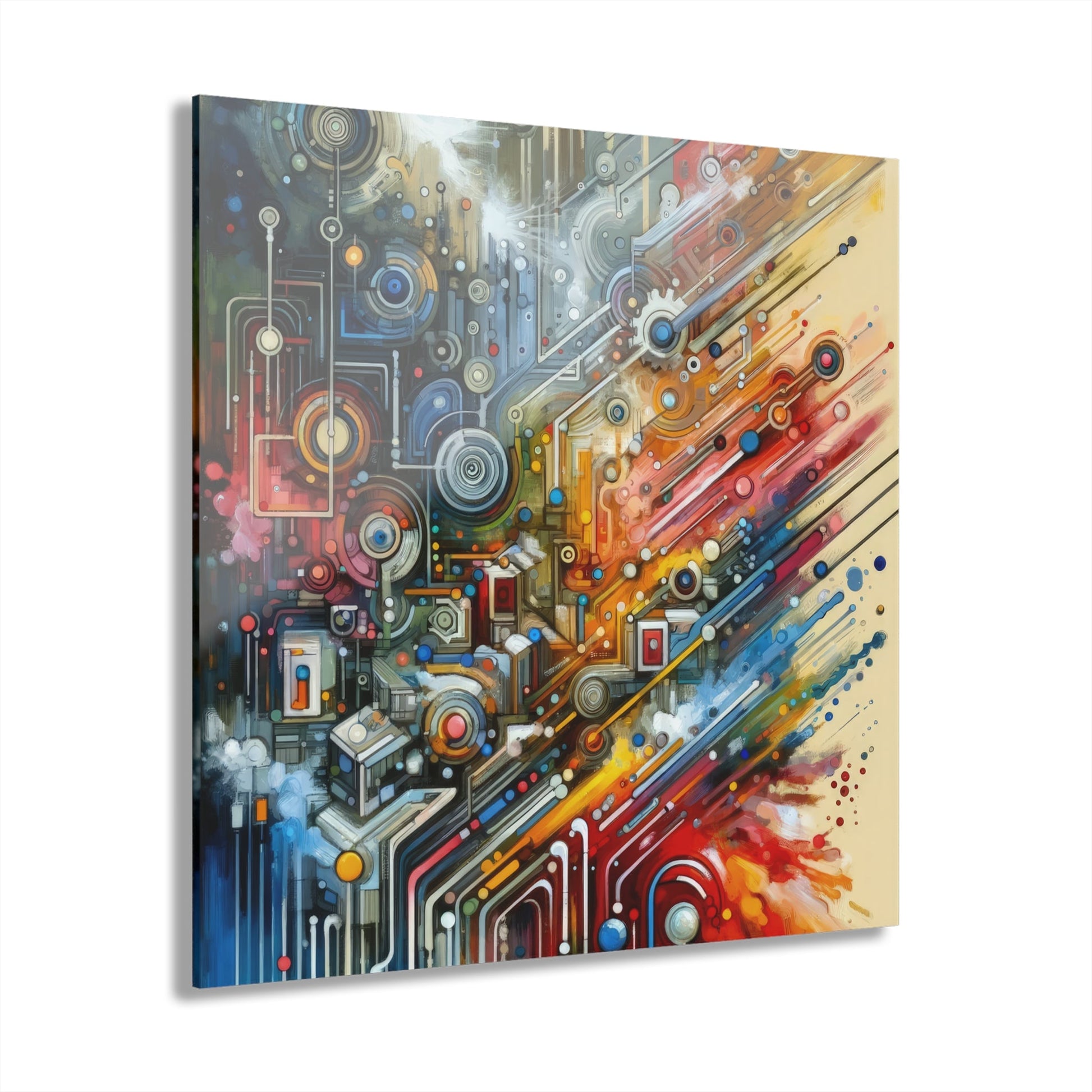 Beliefs Systems Intersection Acrylic Prints (French Cleat Hanging) - ATUH.ART