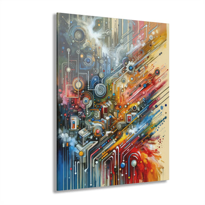 Beliefs Systems Intersection Acrylic Prints (French Cleat Hanging) - ATUH.ART