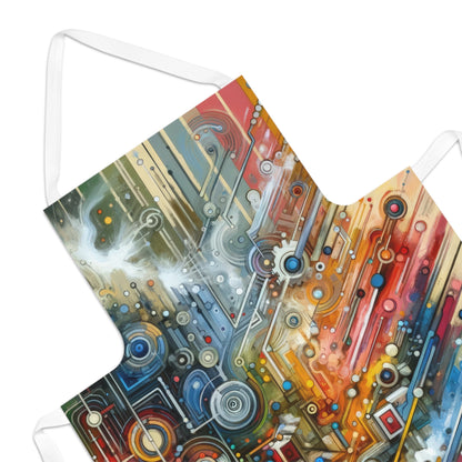 Beliefs Systems Intersection Adult Apron (AOP) - ATUH.ART