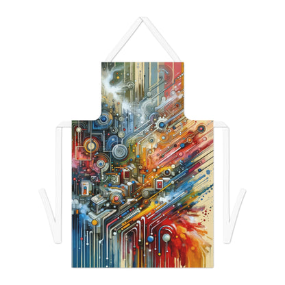 Beliefs Systems Intersection Adult Apron (AOP) - ATUH.ART