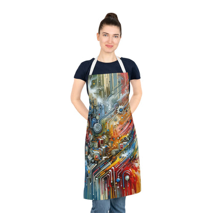 Beliefs Systems Intersection Adult Apron (AOP) - ATUH.ART