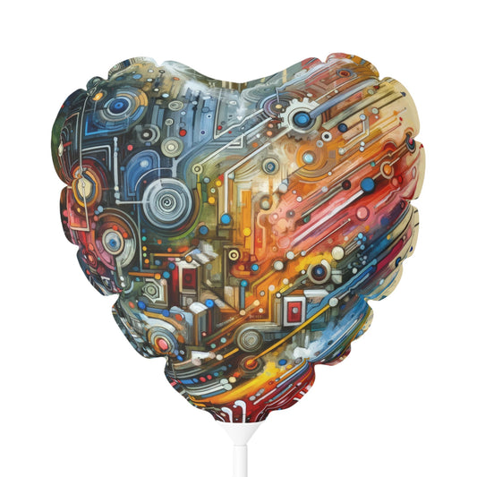 Beliefs Systems Intersection Balloon (Round and Heart-shaped), 11" - ATUH.ART