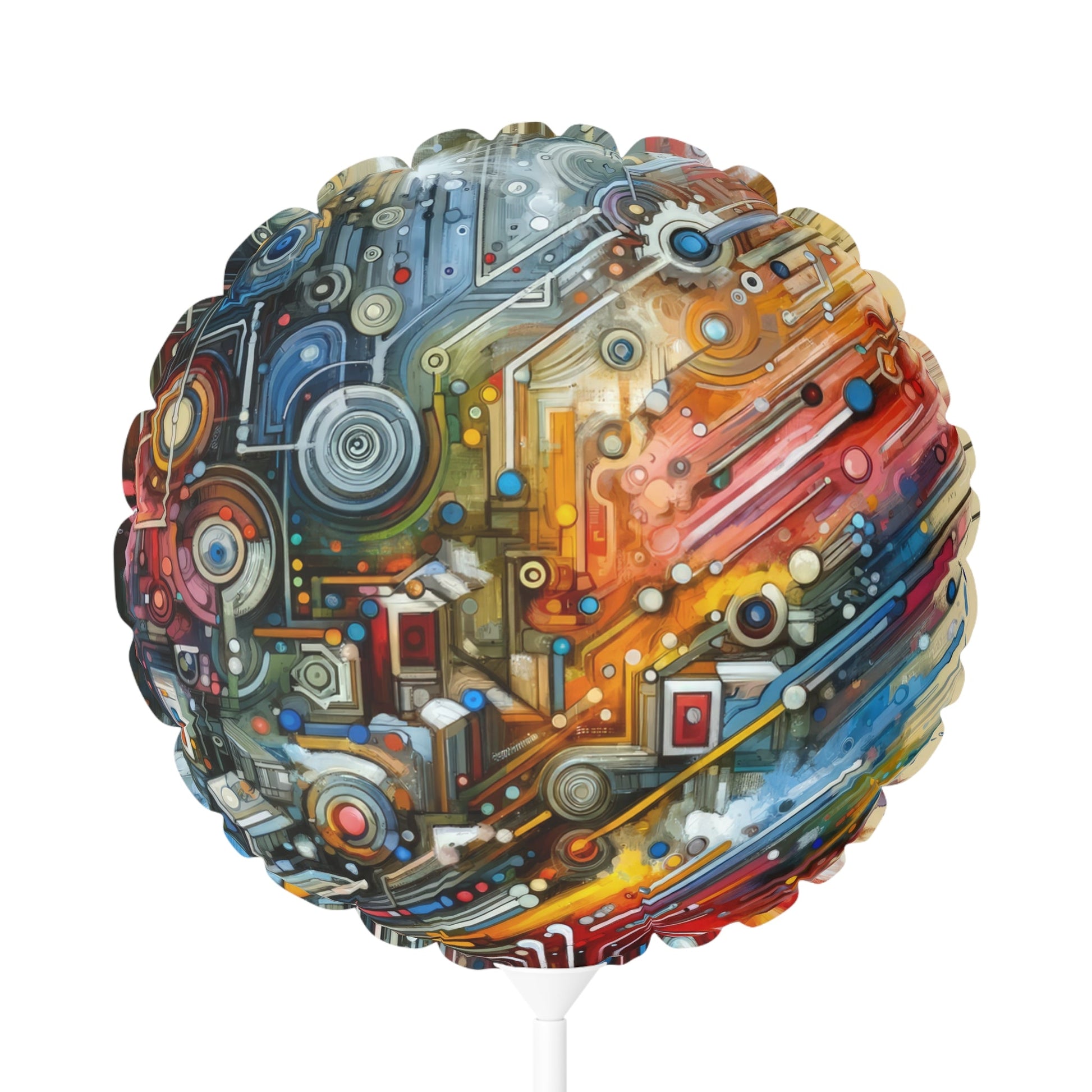Beliefs Systems Intersection Balloon (Round and Heart-shaped), 11" - ATUH.ART