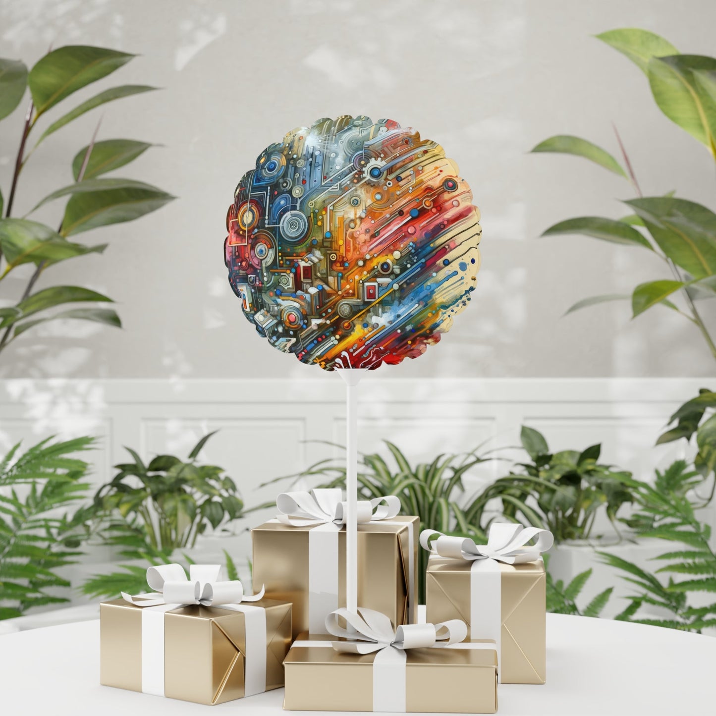 Beliefs Systems Intersection Balloon (Round and Heart-shaped), 11" - ATUH.ART